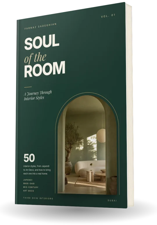 Soul of the Room, interior design book by Farnaz Sadeghian